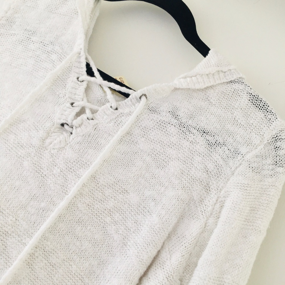 Delicate White Sweater - Picture 2 of 4